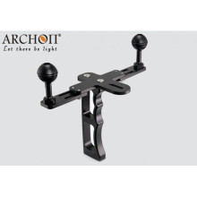 Archon Diving Montage Support de lampe de 1 po de balle pour lampe de poche